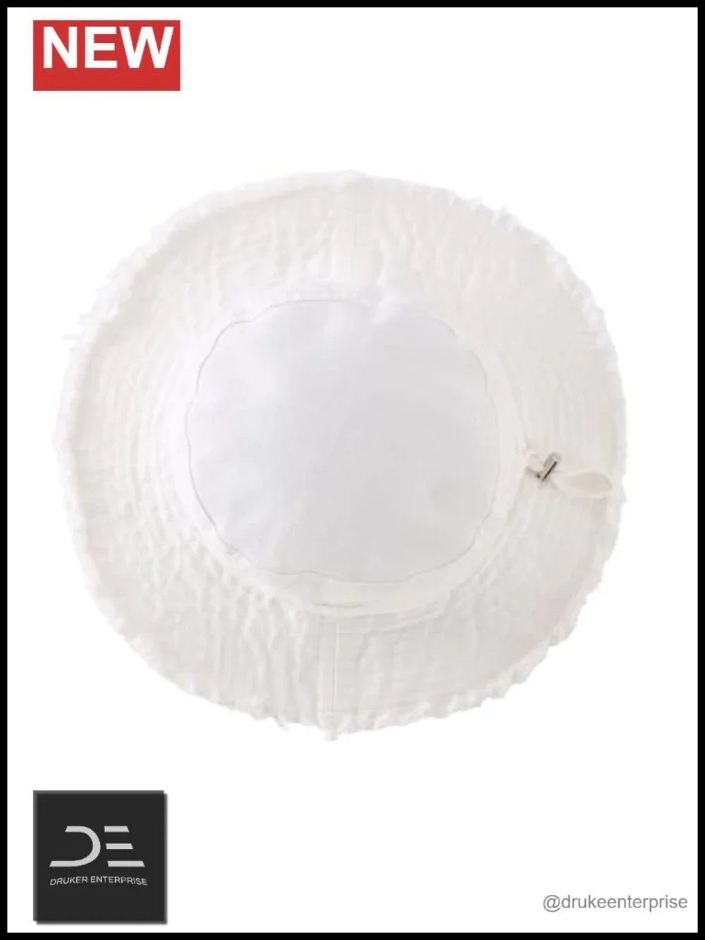 100% Cotton Wide Brim Bucket Hat UPF 50+ Foldable Sun Hat Breathable Travel Hat